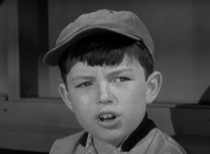 Jerry Mathers on "Leave It to Beaver"