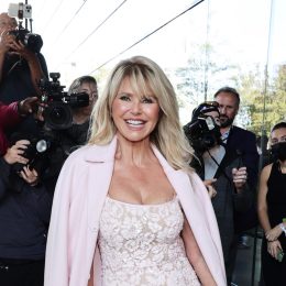 NEW YORK, NEW YORK - SEPTEMBER 14: Christie Brinkley attends the Michael Kors Collection Spring/Summer 2023 Runway Show on September 14, 2022 in New York City. (Photo by Jamie McCarthy/Getty Images for Michael Kors)