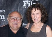 Danny DeVito and Rhea Perlman at SBIFF's 2011 Kirk Douglas Award for Excellence in Film
