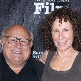 Danny DeVito and Rhea Perlman at SBIFF's 2011 Kirk Douglas Award for Excellence in Film