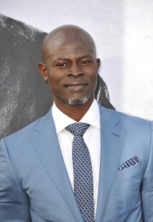 Djimon Hounsou at the premiere of "King Arthur Legend of the Sword" in 2017