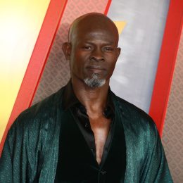 Djimon Hounsou at a UK screening of "Shazam! Fury of the Gods" in March 2023