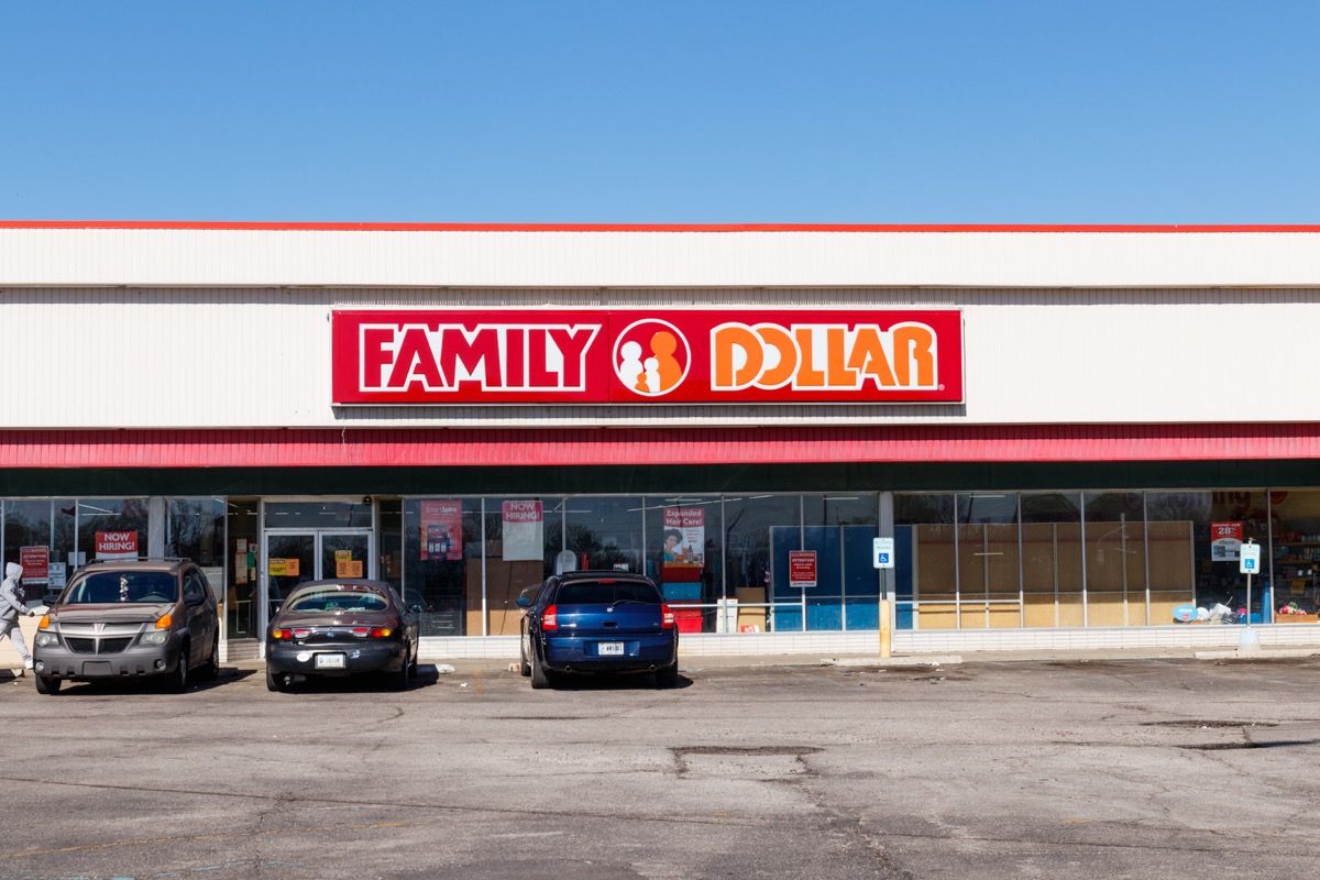 Millions of Family Dollar Shoppers Eligible for $25 Gift Cards — Best Life