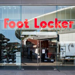 The exterior of a Foot Locker store