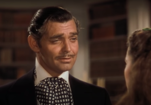 Clark Gable in "Gone with the Wind"