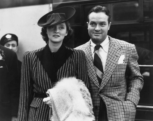 Dolores and Bob Hope in London in 1939
