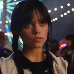 Jenna Ortega in "Wednesday"