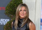 Jennifer Aniston at the premiere of "Murder Mystery" in 2019