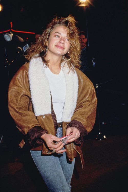 Justine Bateman at the premiere of "Some Kind of Wonderful" in 1987