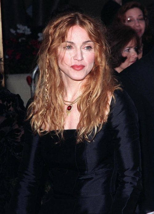 Madonna at the 1998 Golden Globe Awards