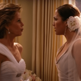 Jane Fonda and Jennifer Lopez in "Monster-in-Law"