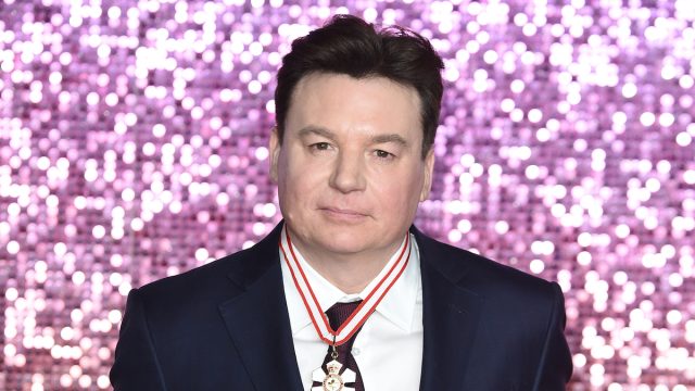 Mike Myers at the premiere of "Bohemian Rhapsody" in 2018