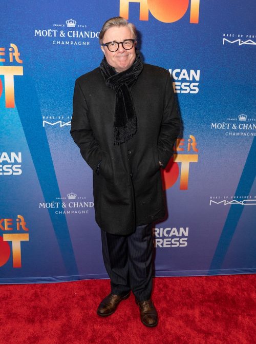 Nathan Lane at opening night for "Some Like It Hot" on Broadway in 2022
