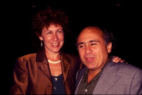 Rhea Perlman and Danny DeVito circa 1991