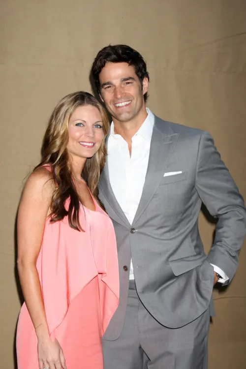 Eryn and Rob Marciano at the 2013 TCA Summer Party