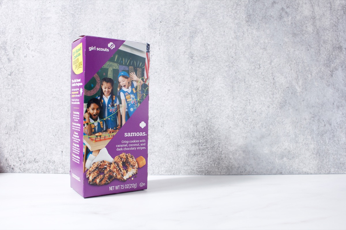 There's a Major Shortage of Samoas, Girl Scouts Warn — Best Life