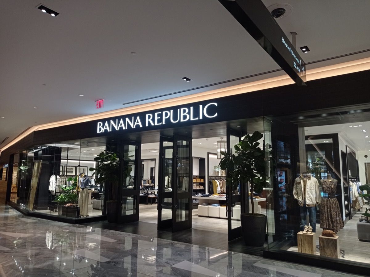 Gap and Banana Republic Are Closing Over 50 Stores Best Life