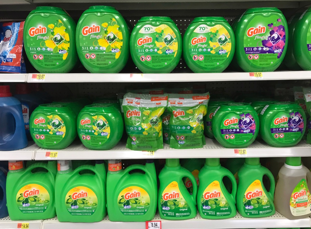 Gain Laundry Detergent Contains "Probable Human Carcinogen," Lawsuit