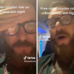 Southwest Flight Has Rollercoaster Turbulence