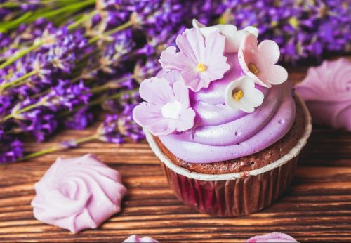 Lavender-Honey Cupcakes