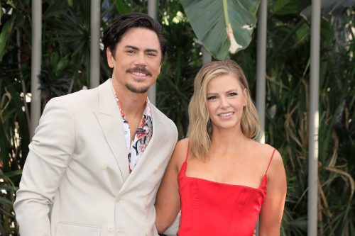 Tom Sandoval and Ariana Madix at the premiere of "Jurassic World Dominion" in 2022