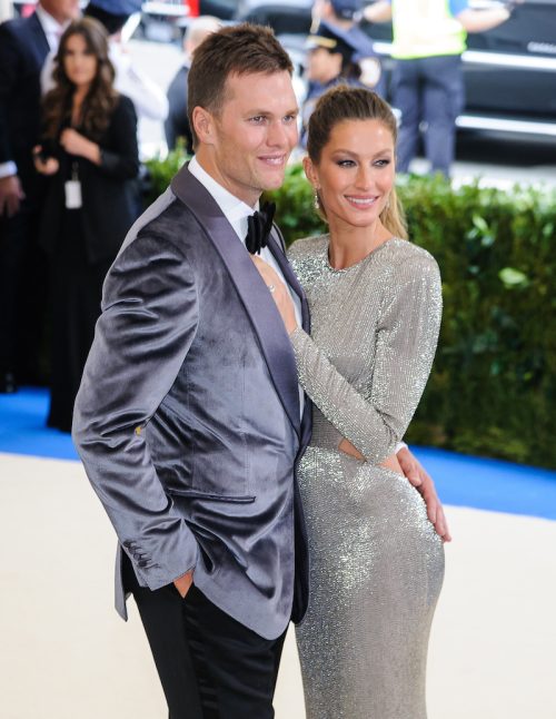Tom Brady and Gisele Bündchen at the 2017 Met Gala