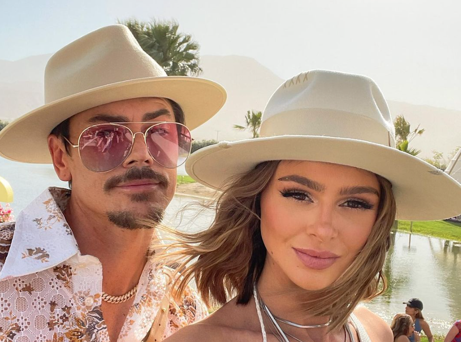 Tom Sandoval and Raquel Leviss at Coachella in April 2022