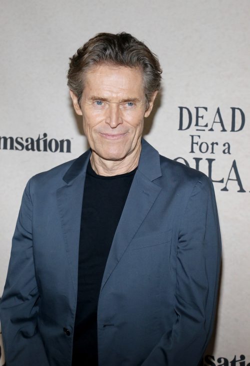 Willem Dafoe at the premiere of "Dead for a Dollar" in 2022