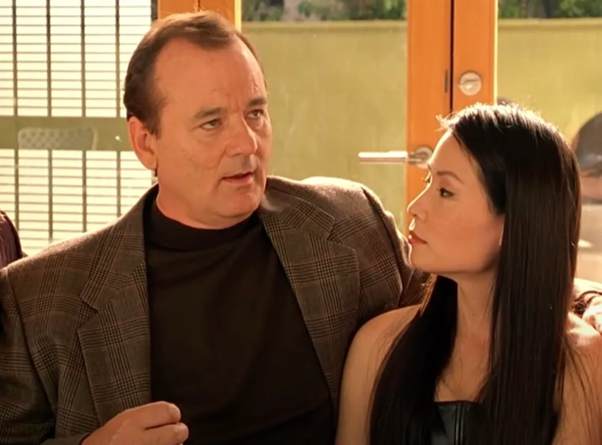 Bill Murray and Lucy Liu in Charlie's Angels