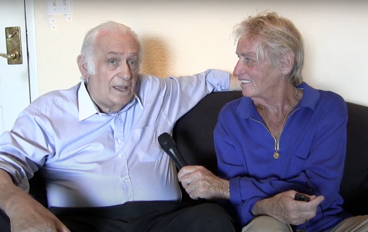 Carmine Caridi being interview by John Solari in 2015