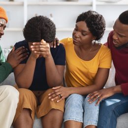 Friends Offering Support