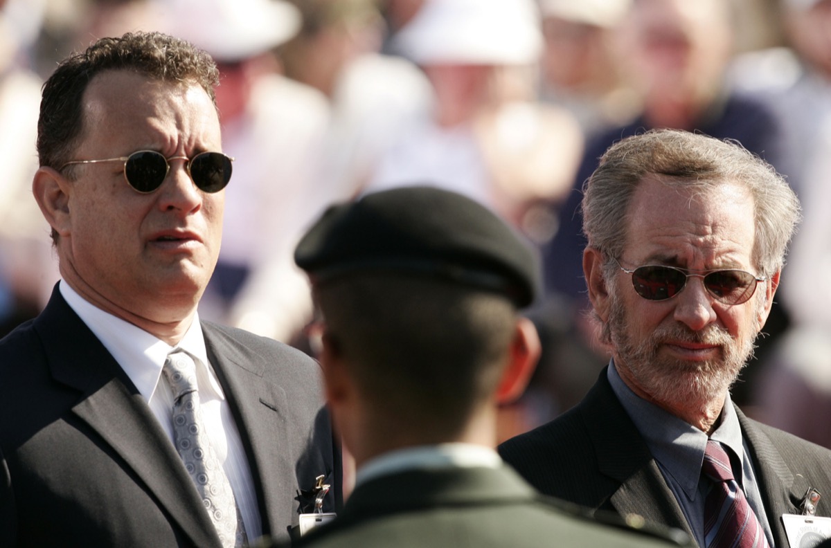 Tom Hanks and Steven Spielberg in 1998