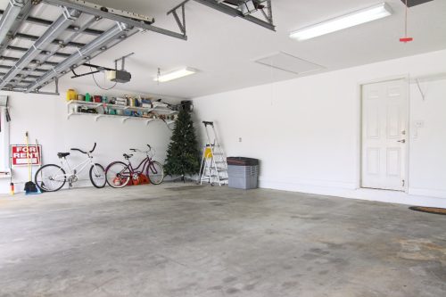 Uncluttered Garage