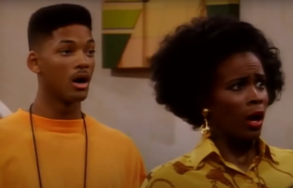 Will Smith and Janet Hubert in The Fresh Prince of Bel-Air