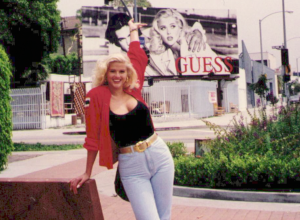 Anna Nicole Smith in a still from the documentary