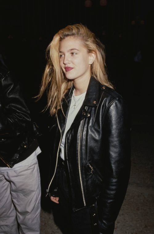 Drew Barrymore at the premiere of "Longtime Companion" in 1990