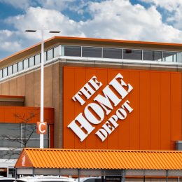 A Home Depot storefront exterior