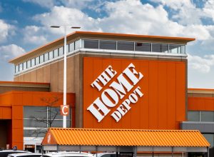 A Home Depot storefront exterior
