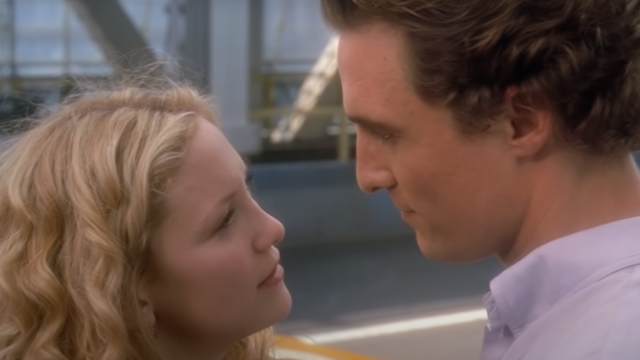 Kate Hudson and Matthew McConaughey in "How to Lose a Guy in 10 Days"