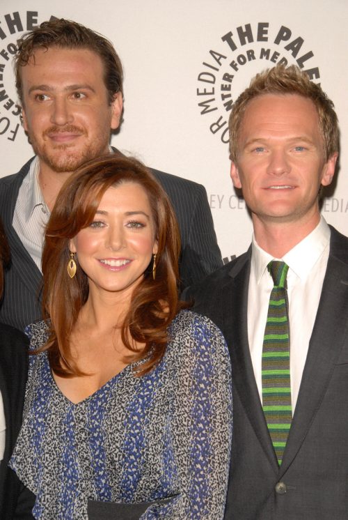 Jason Segel, Alyson Hannigan, and Neil Patrick Harris at the "How I Met Your Mother" 100th Episode Celebration in 2010