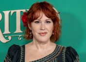 Molly Ringwald at the premiere of "Spirited" in 2022