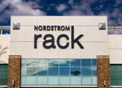 A Nordstrom Rack exterior storefront sign