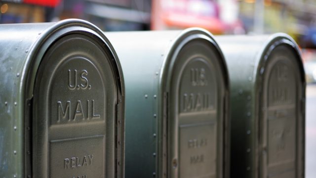 Row,Row of outdoors mailboxes in NY, USA,Outdoors,Mailboxes,In,Ny,,Usa