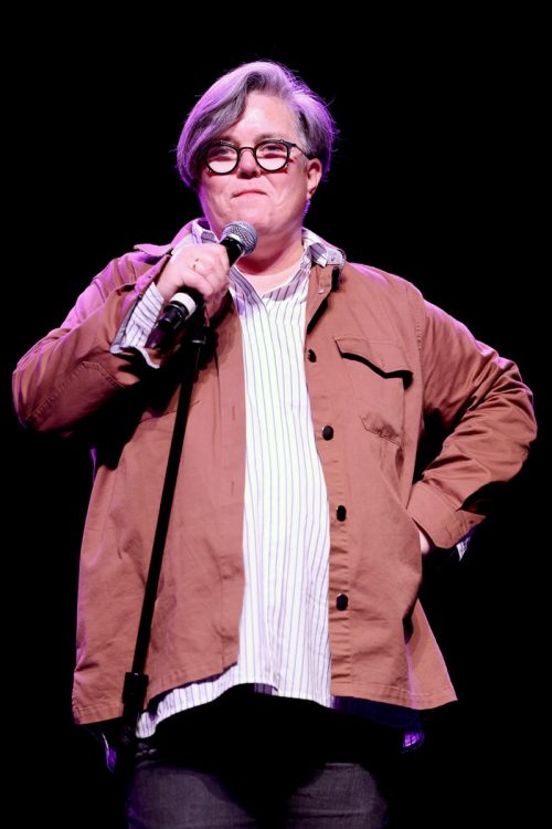 Rosie O'Donnell performs onstage during FRIENDLY HOUSE LA Comedy Benefit, hosted by Rosie O'Donnell, at The Fonda Theatre on July 16, 2022 in Los Angeles, California. (Photo by Amy Sussman/Getty Images)