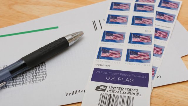 book of u.s. forever stamps