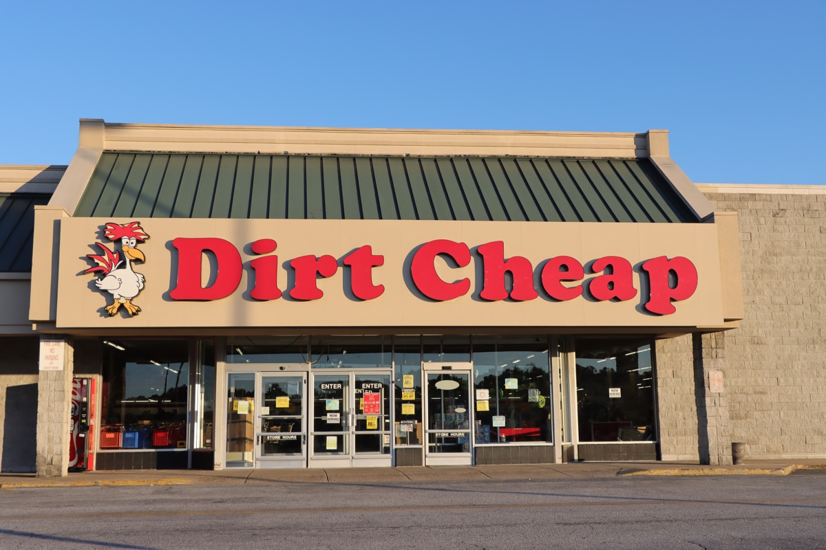 Dollar Tree and Dirt Cheap Are Closing Locations, Starting May 6