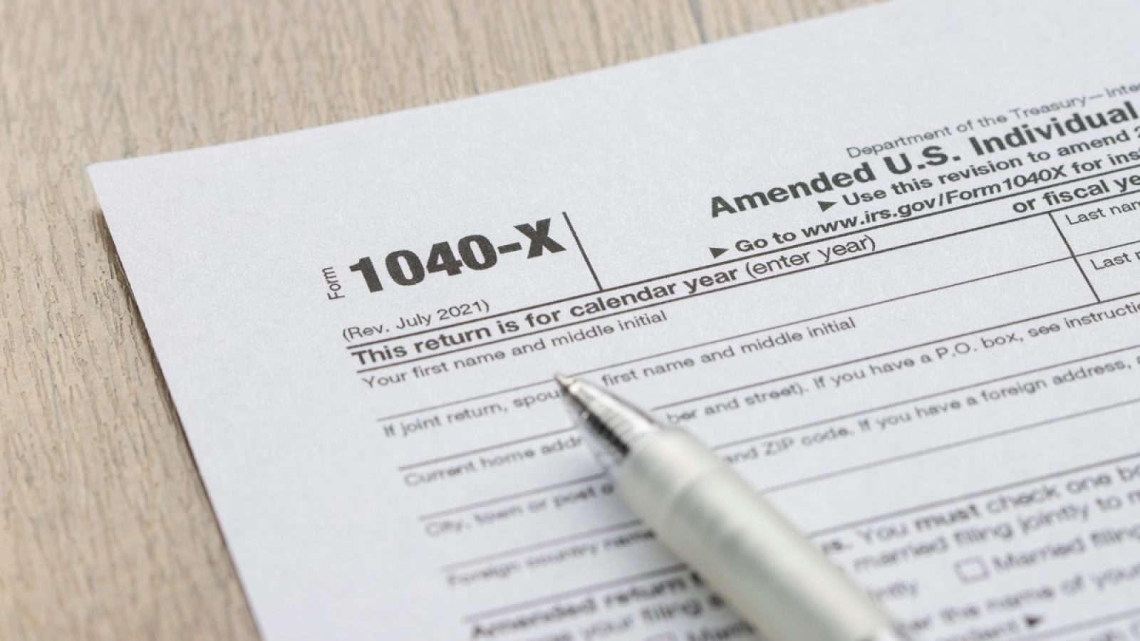You May Need to File an Amended Tax Return, IRS Warns