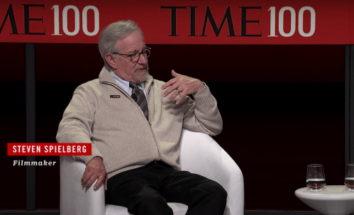 Steven Spielberg at the TIME100 Summit