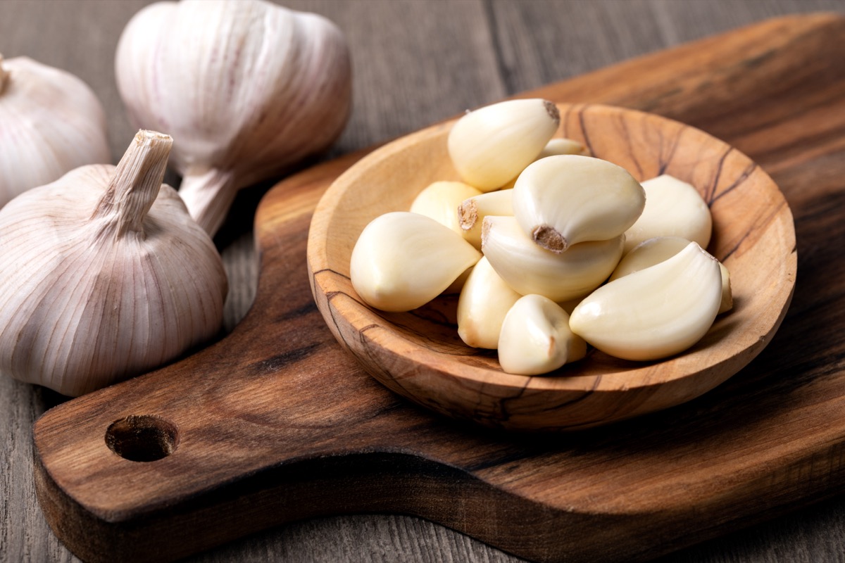 Bowl of Garlic Cloves