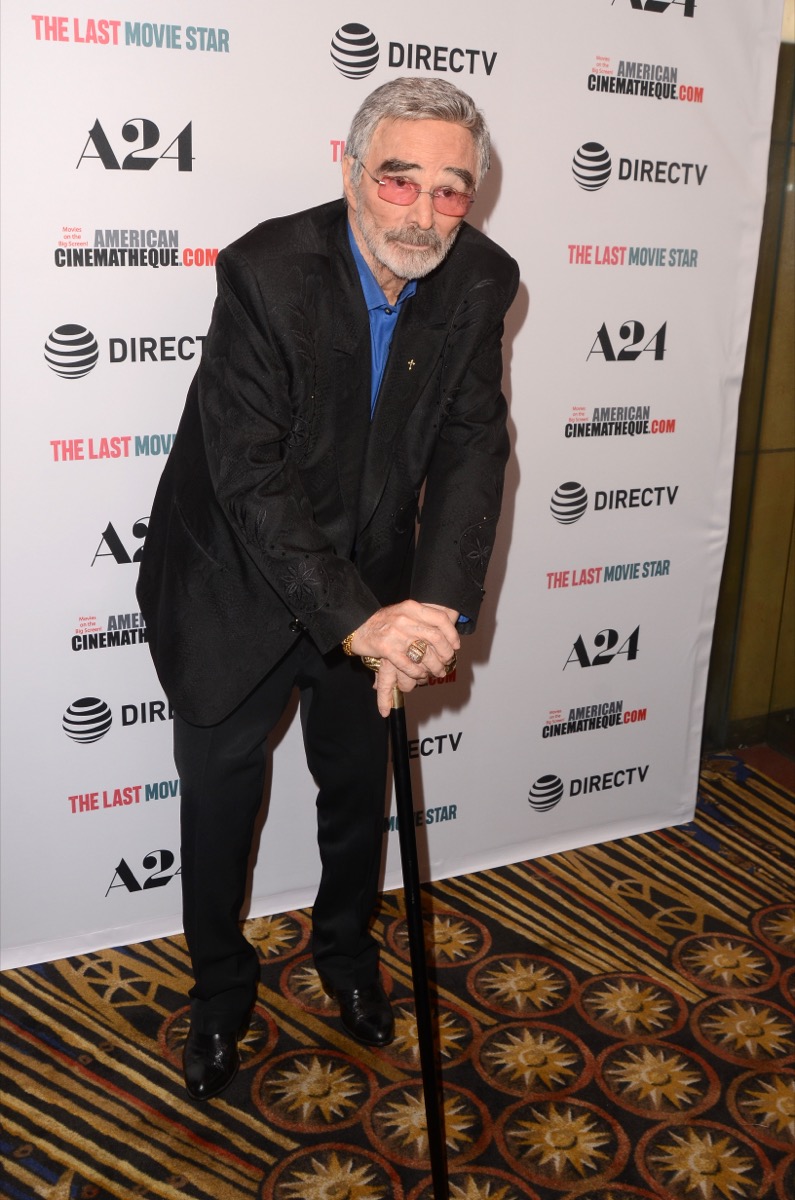 Burt Reynolds in 2018